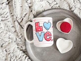 Kubek z nadrukiem biały 330 ml - 3