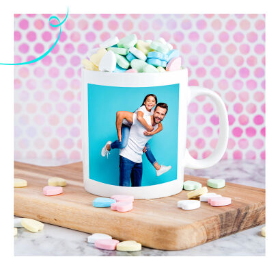 Kubek z nadrukiem biały 330 ml